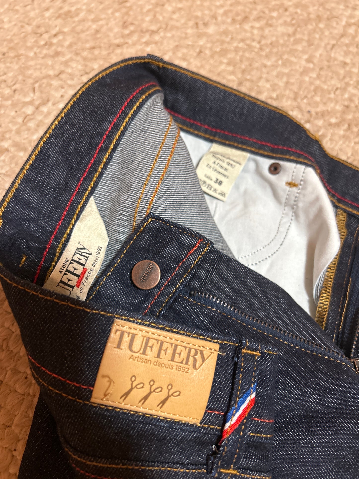 Jean slim taille standard Brut - Mathilde
