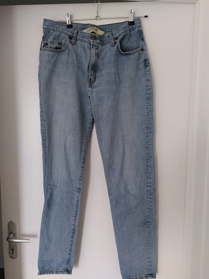 Jean mom taille haute Clair - Marthe