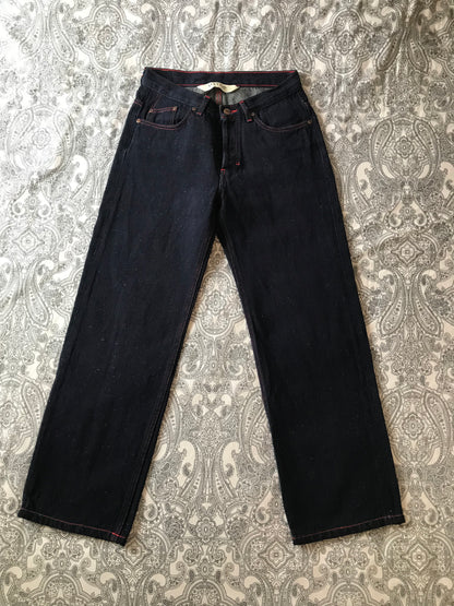 Jean unisexe large taille haute chanvre – Désiré