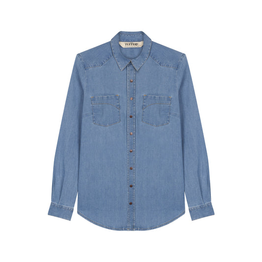 Chemise en jean femme clair - Cévennes