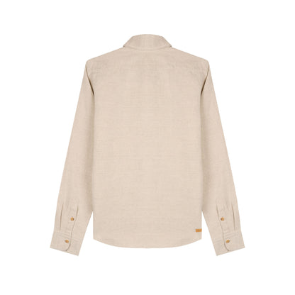 Chemise homme droite en Chanvre Naturel - Aubrac