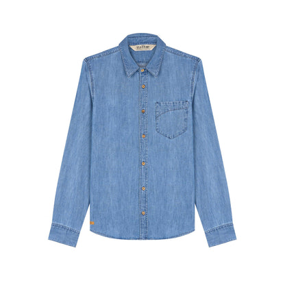 Chemise homme droite clair - Aubrac