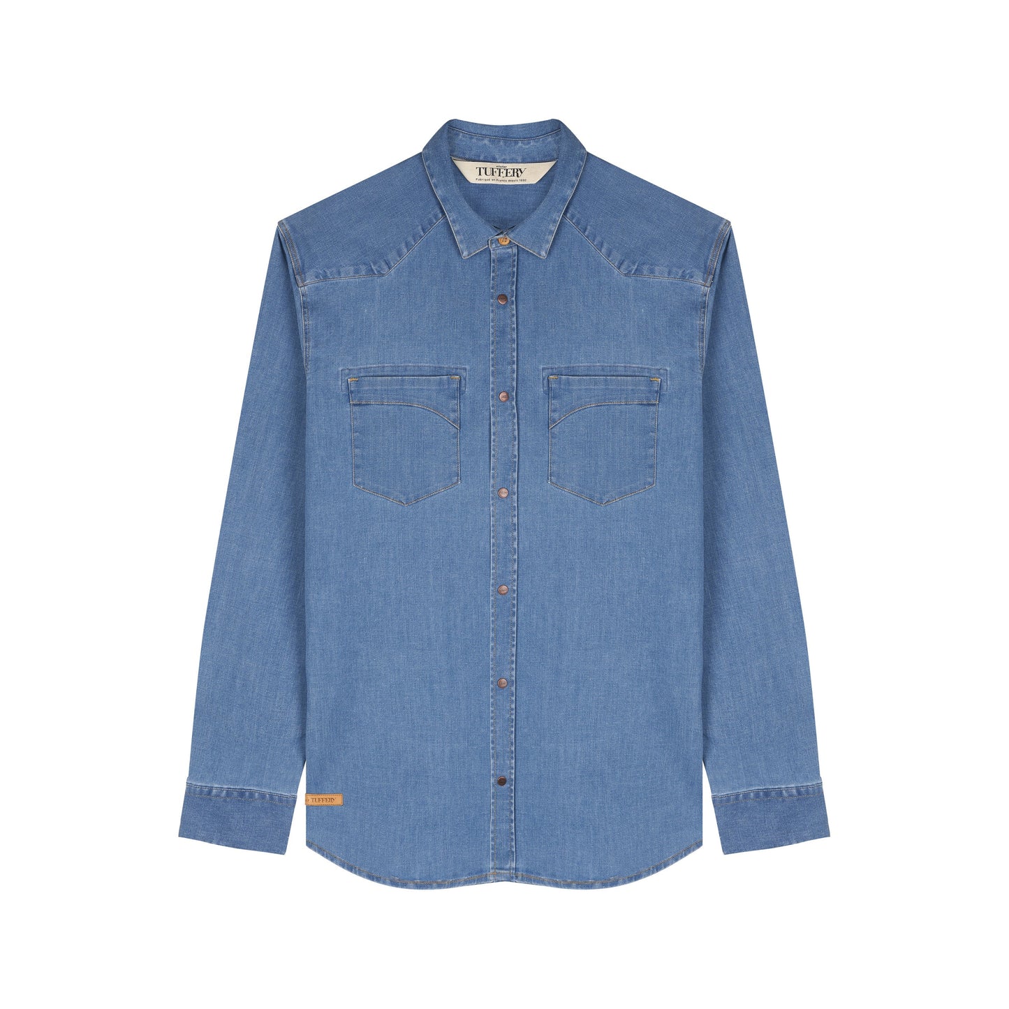 Chemise homme en jean clair - Cévennes
