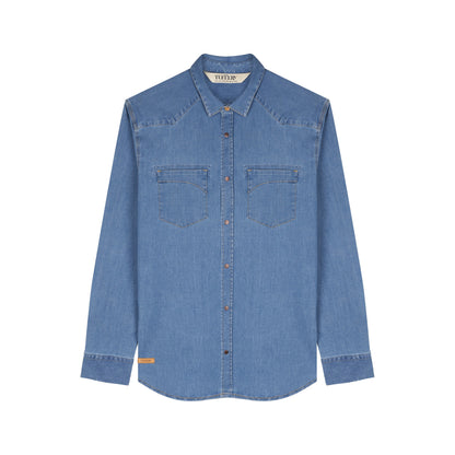 Chemise homme en jean clair - Cévennes