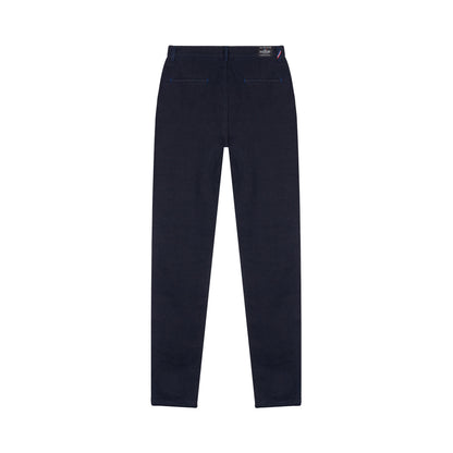 Chino ajusté taille haute Alpine 100% Lin Français - Léonie