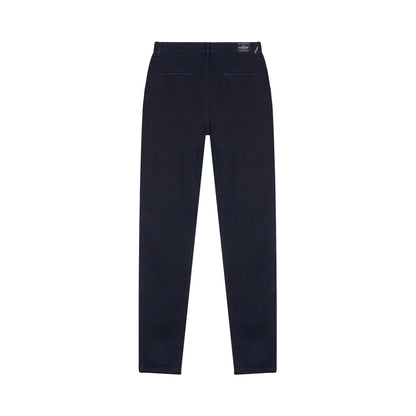 Chino ajusté taille haute Alpine 100% Lin Français - Léonie