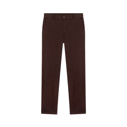 Chino homme droit ajusté Marron - Ernest