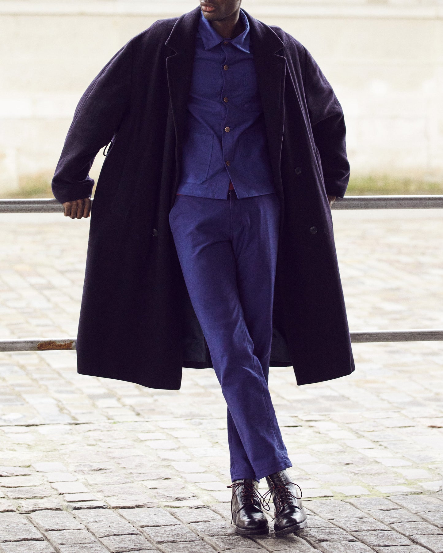 Chino homme droit ajusté Moleskine - Ernest