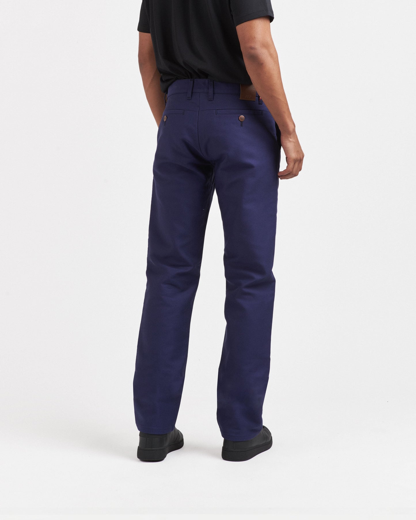 Chino homme droit ajusté Moleskine - Ernest