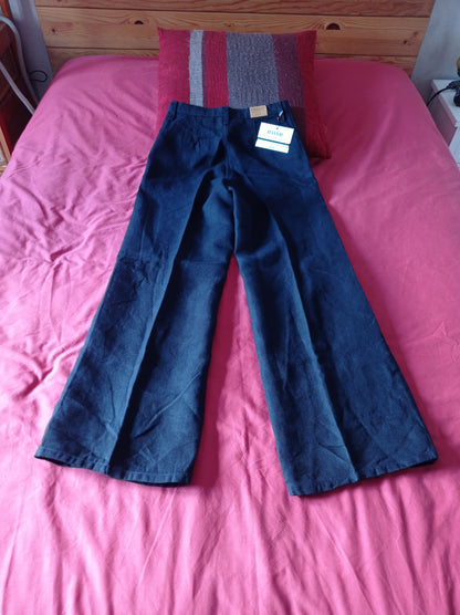 Pantalon femme droit taille haute 100% Lin - Gabi