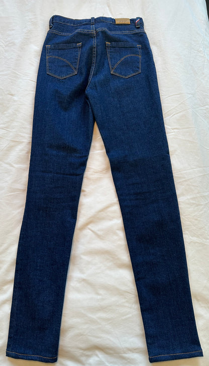 Jean slim taille haute Coton Bio - Marianne