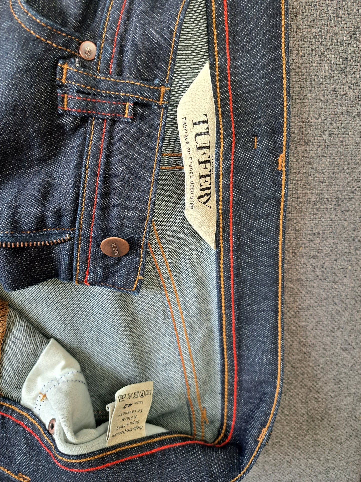 Jean slim taille standard Brut - Mathilde