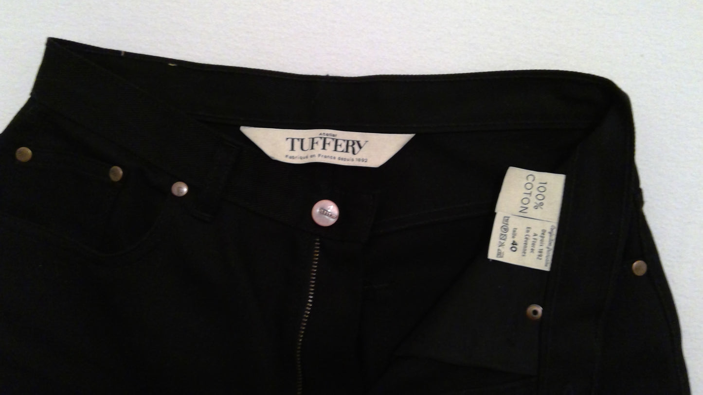 Jean Mom Taille Haute Noir - Marthe