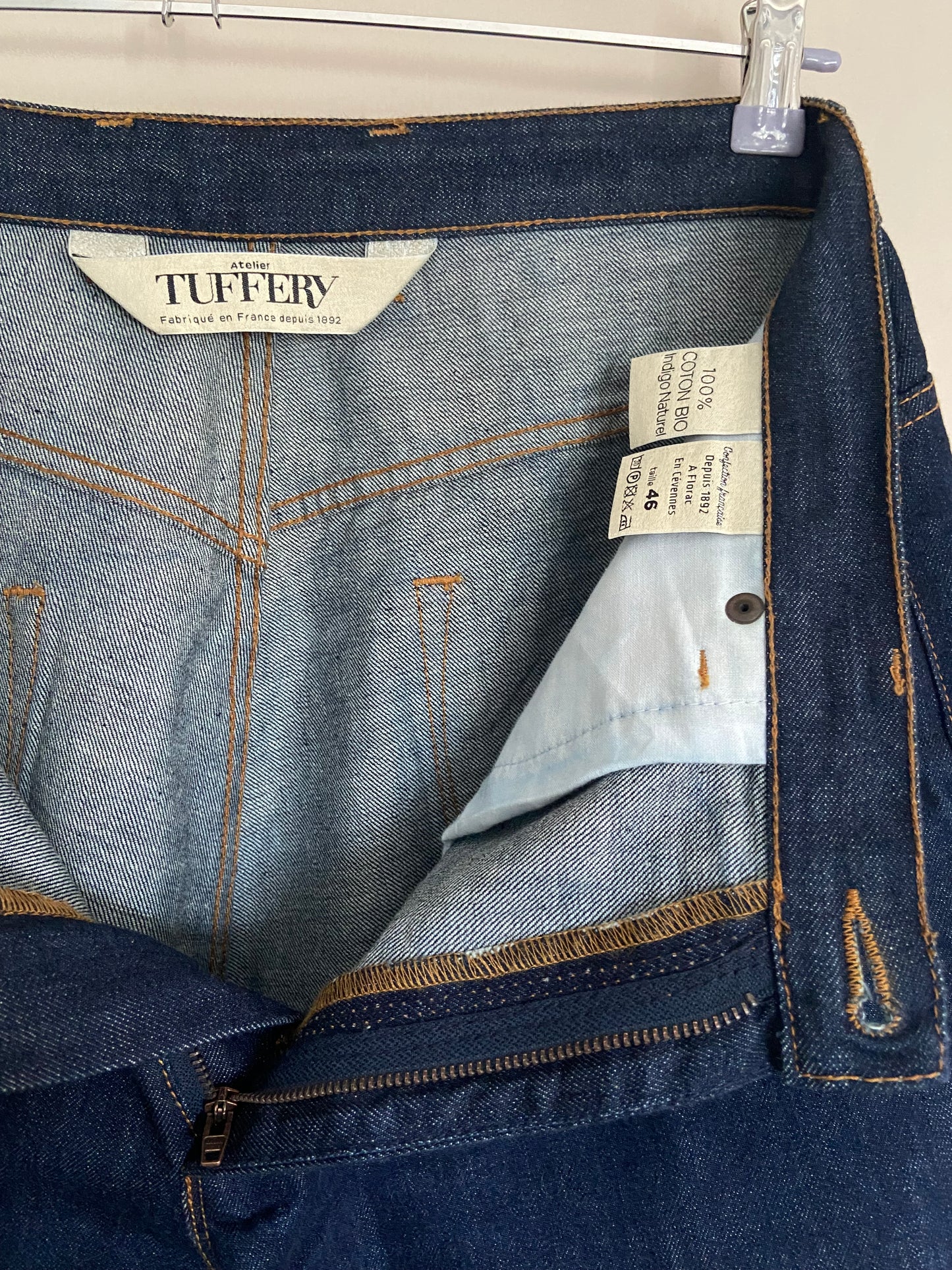 Jean mom taille haute Coton Bio - Marthe