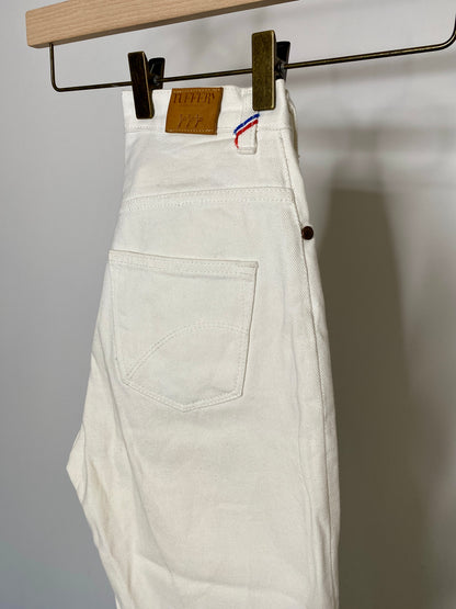 Jean mom taille haute blanc - Marthe