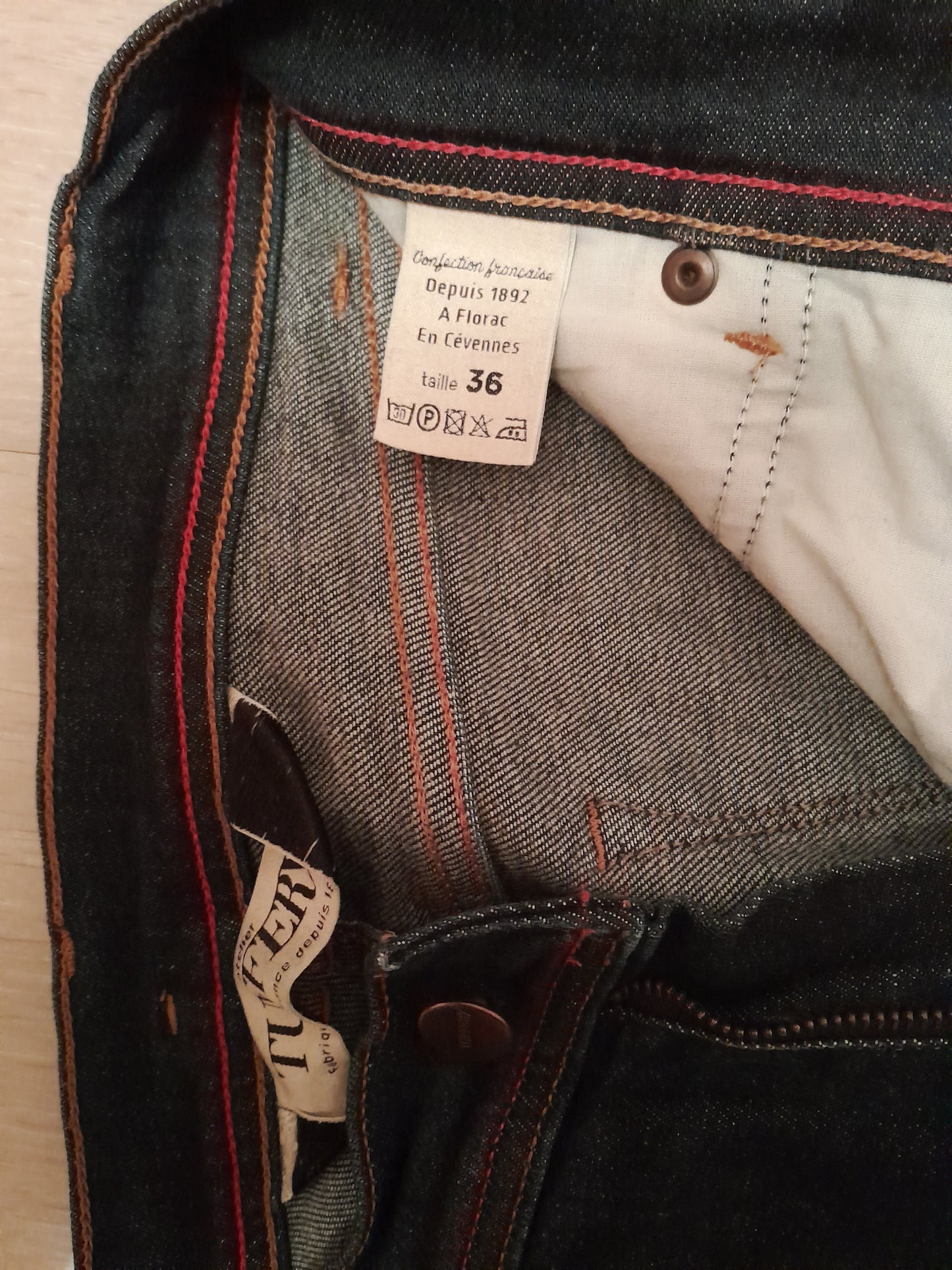 Jean slim taille standard Brut - Mathilde