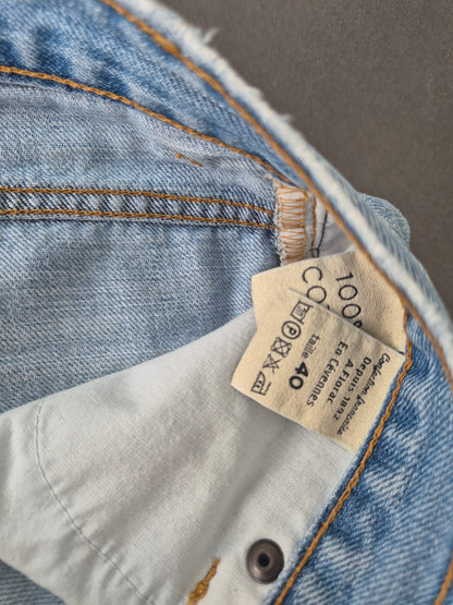 Short femme taille haute en jean Clair - Aimé