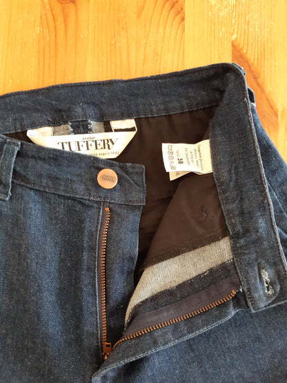 Chino ajusté taille haute Brut Coton Bio - Léonie