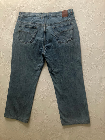 Jean droit taille haute clair - Célestin