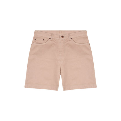 Short en jean beige taille haute - Aimé