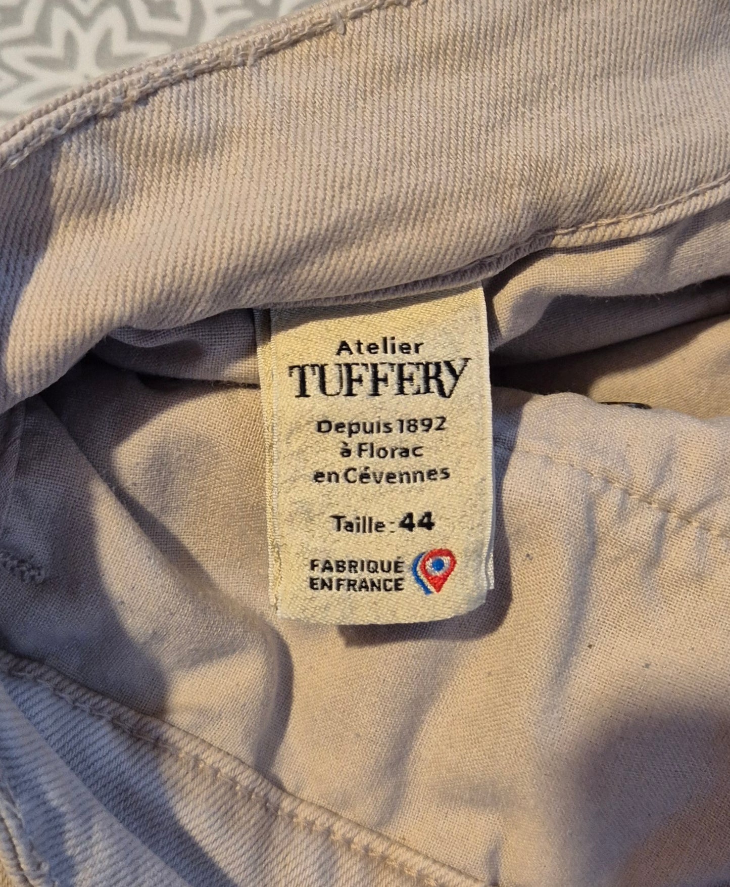 Chino homme droit ajusté Beige - Ernest
