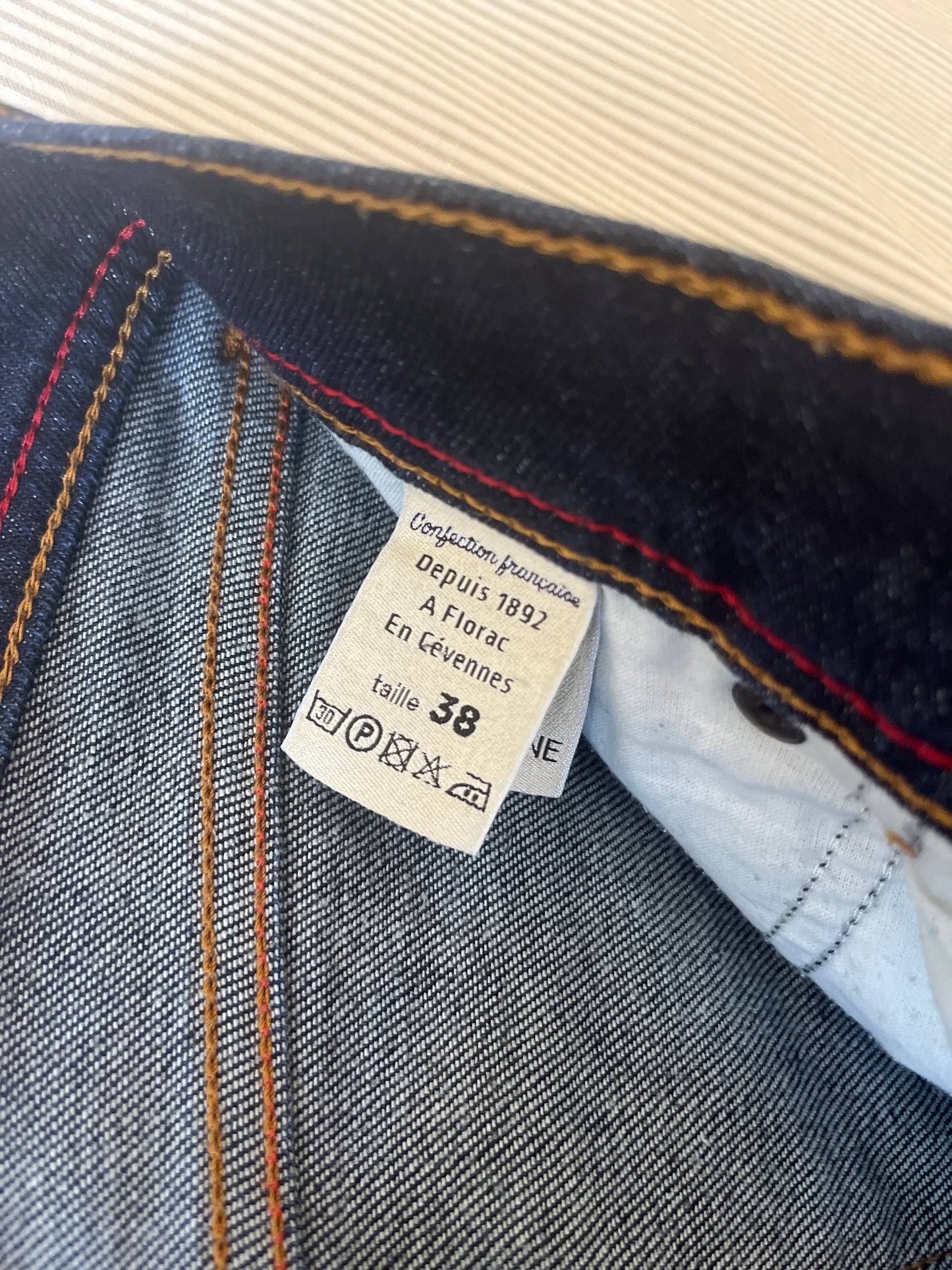 Jean femme slim taille standard Brut - MATHILDE