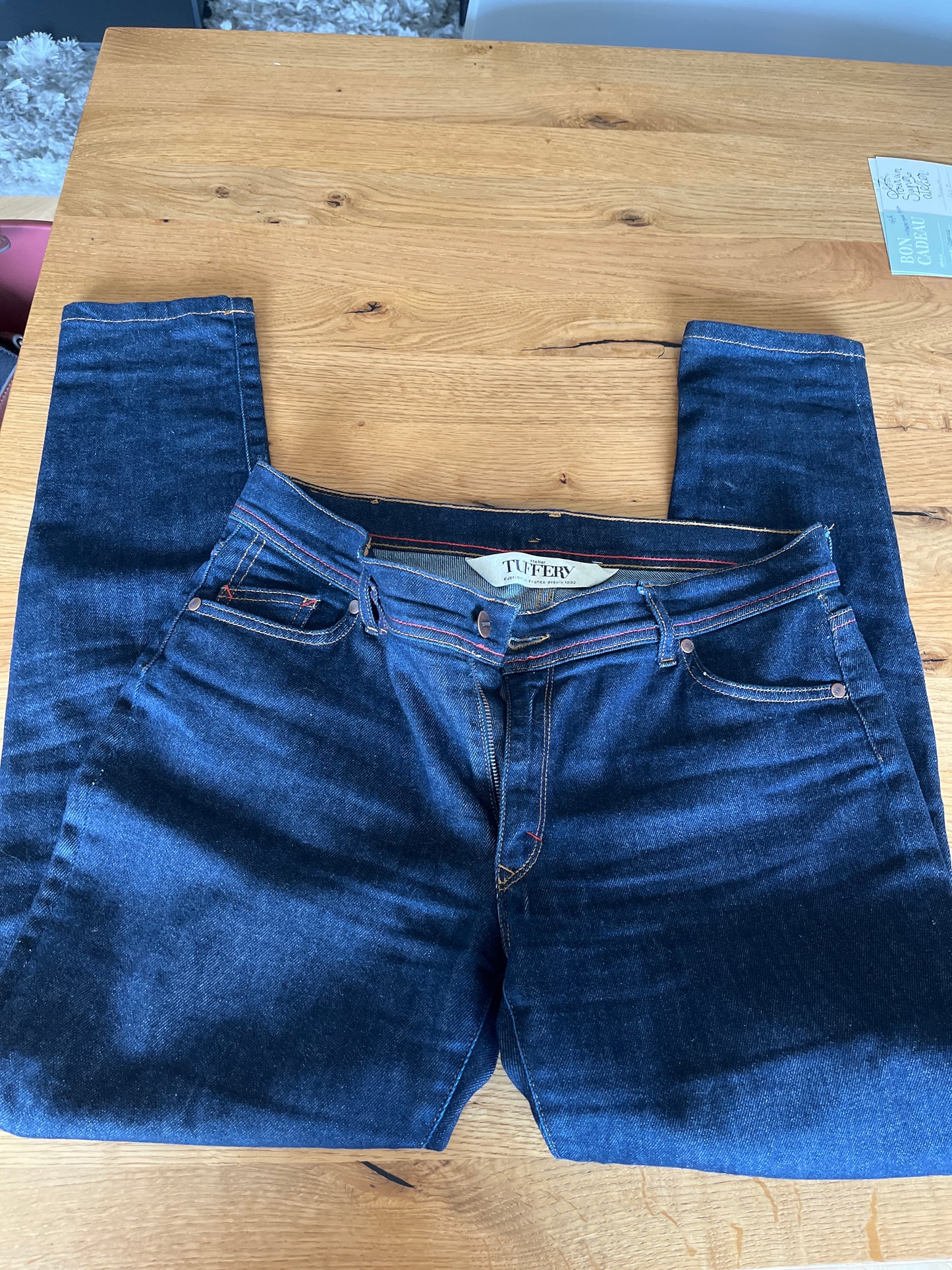 Jean slim taille standard Brut - Mathilde