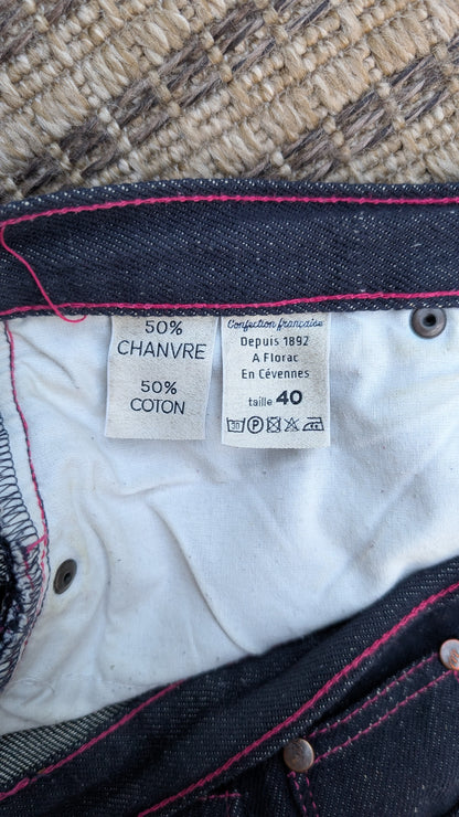 Jean mom taille haute Chanvre - Marthe
