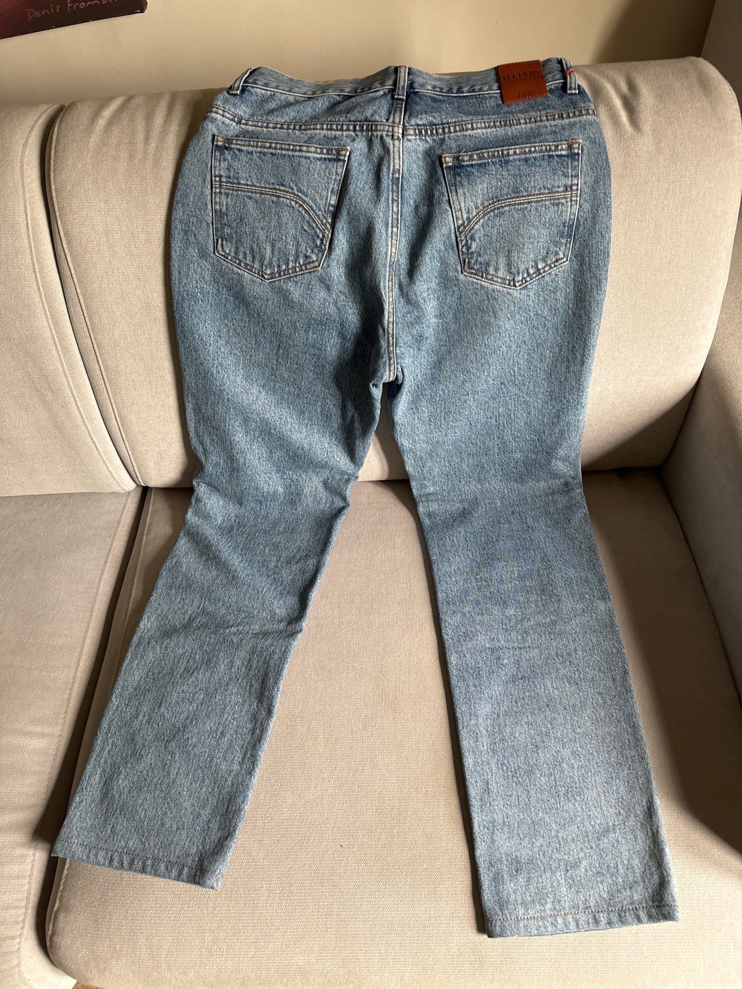 Jean droit taille haute clair - Célestin