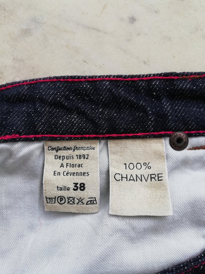 Jean mom taille haute Chanvre - Marthe