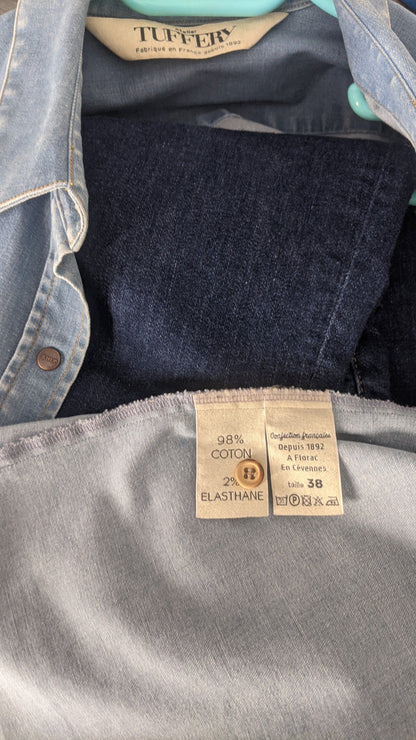 Chemise en jean clair - Cévennes
