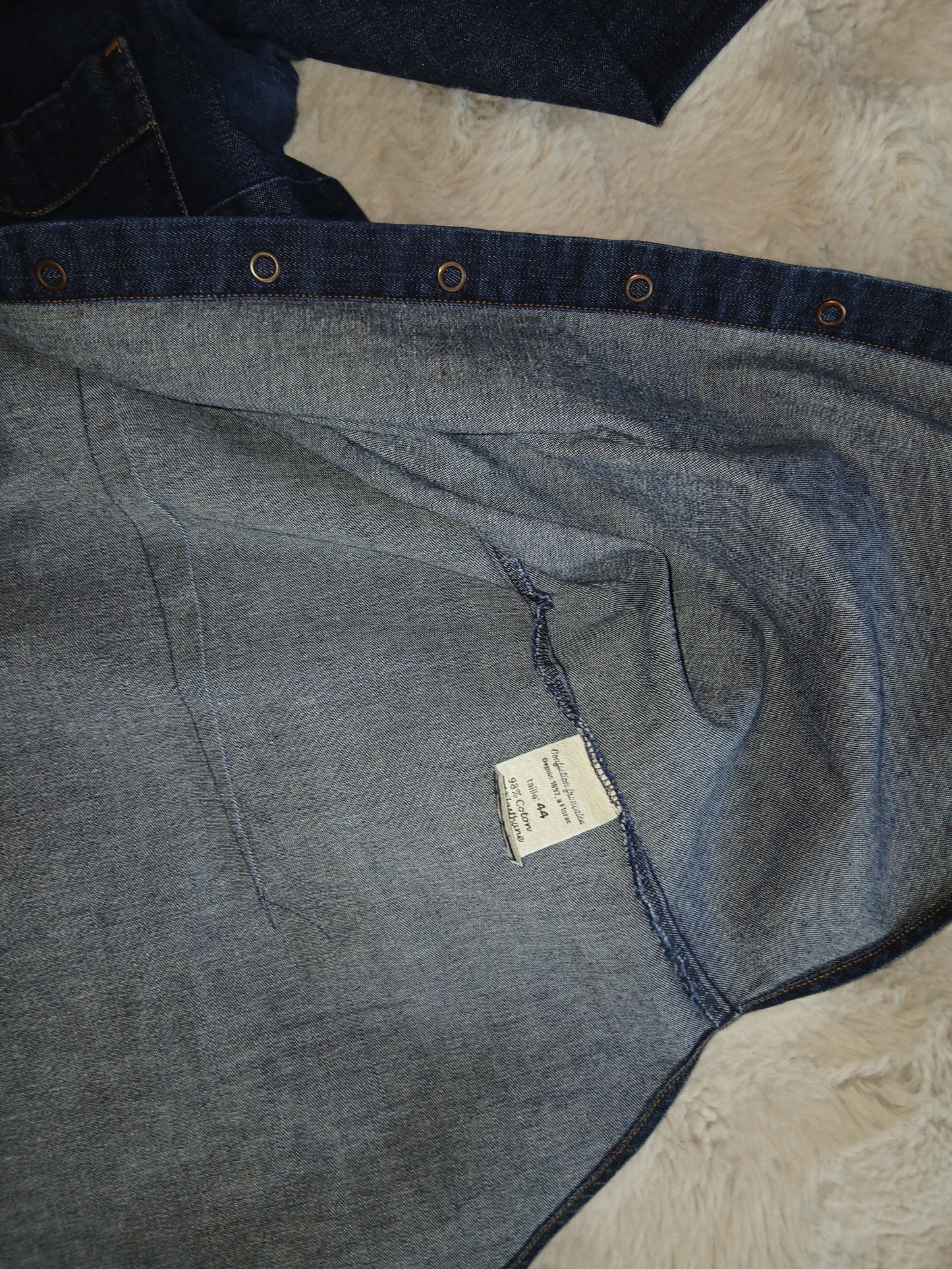 Chemise femme en jean Brut - Cévennes