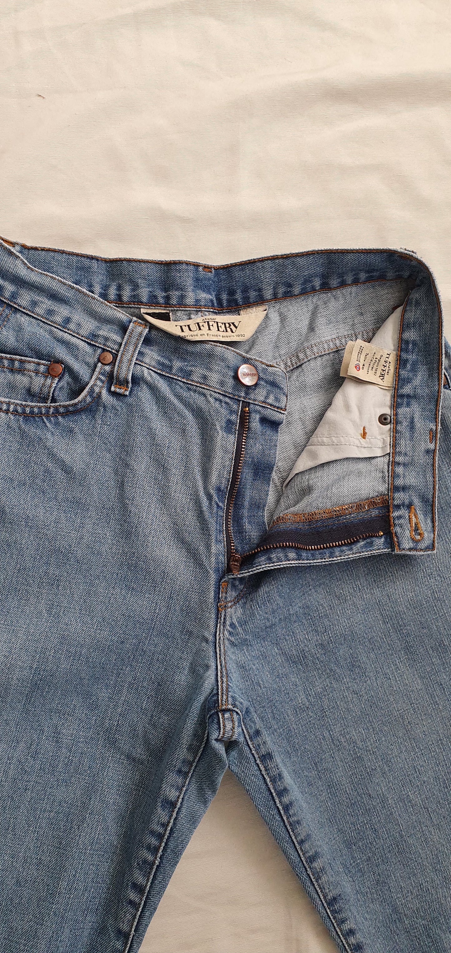 Jean mom taille haute Clair - Marthe
