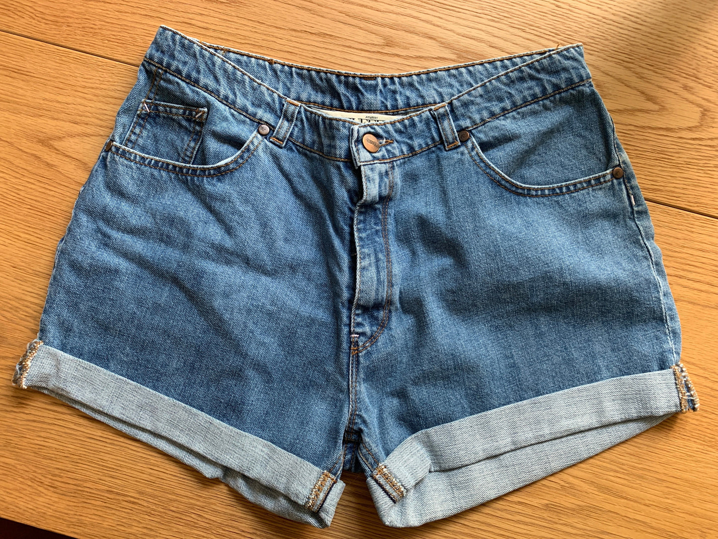 Short en jean taille haute - Aimé