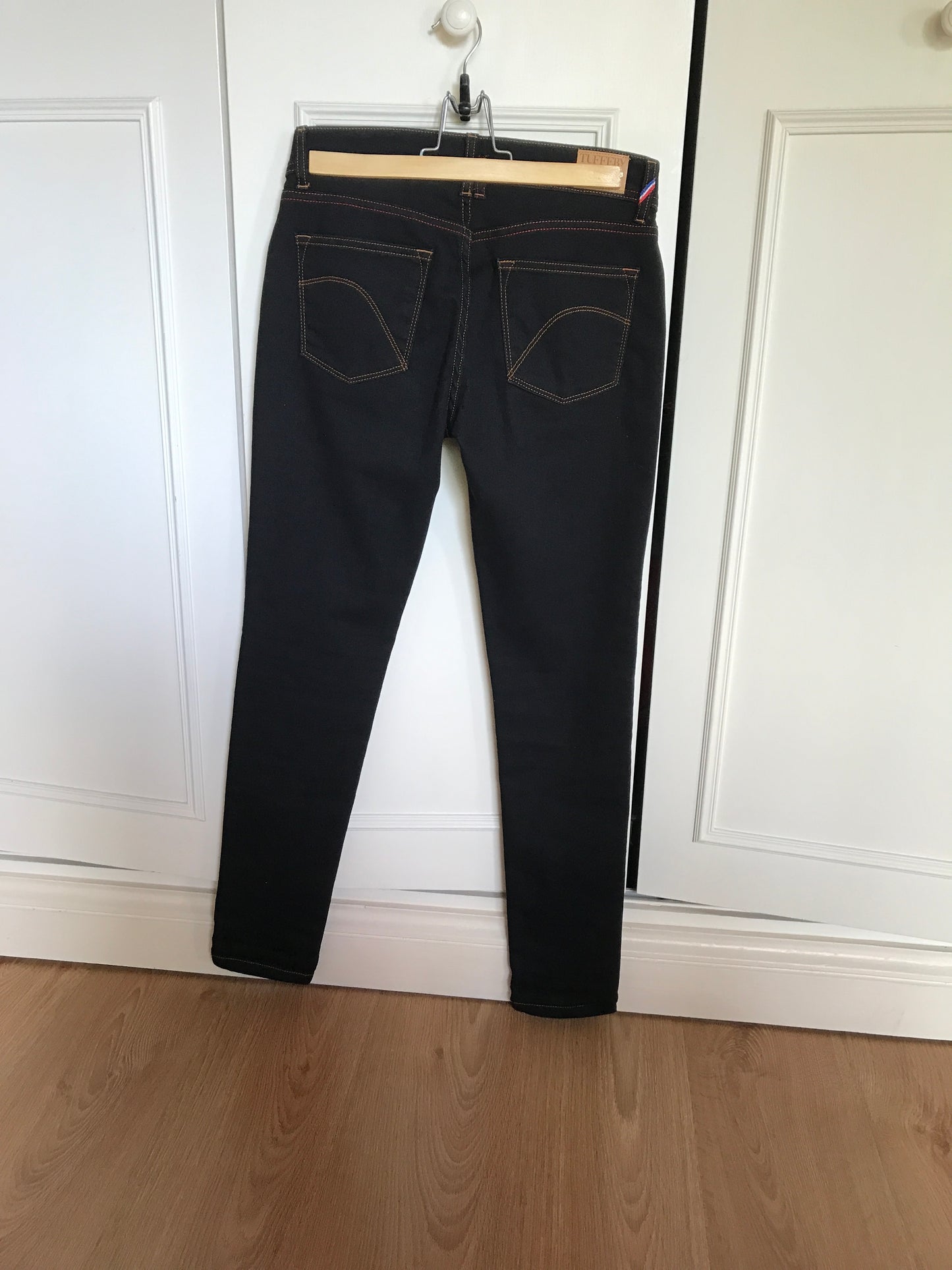 Jean slim taille standard Noir - Mathilde