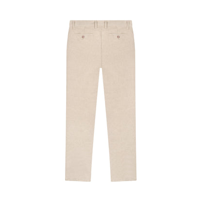 Chino homme droit ajusté Chanvre Naturel - Ernest