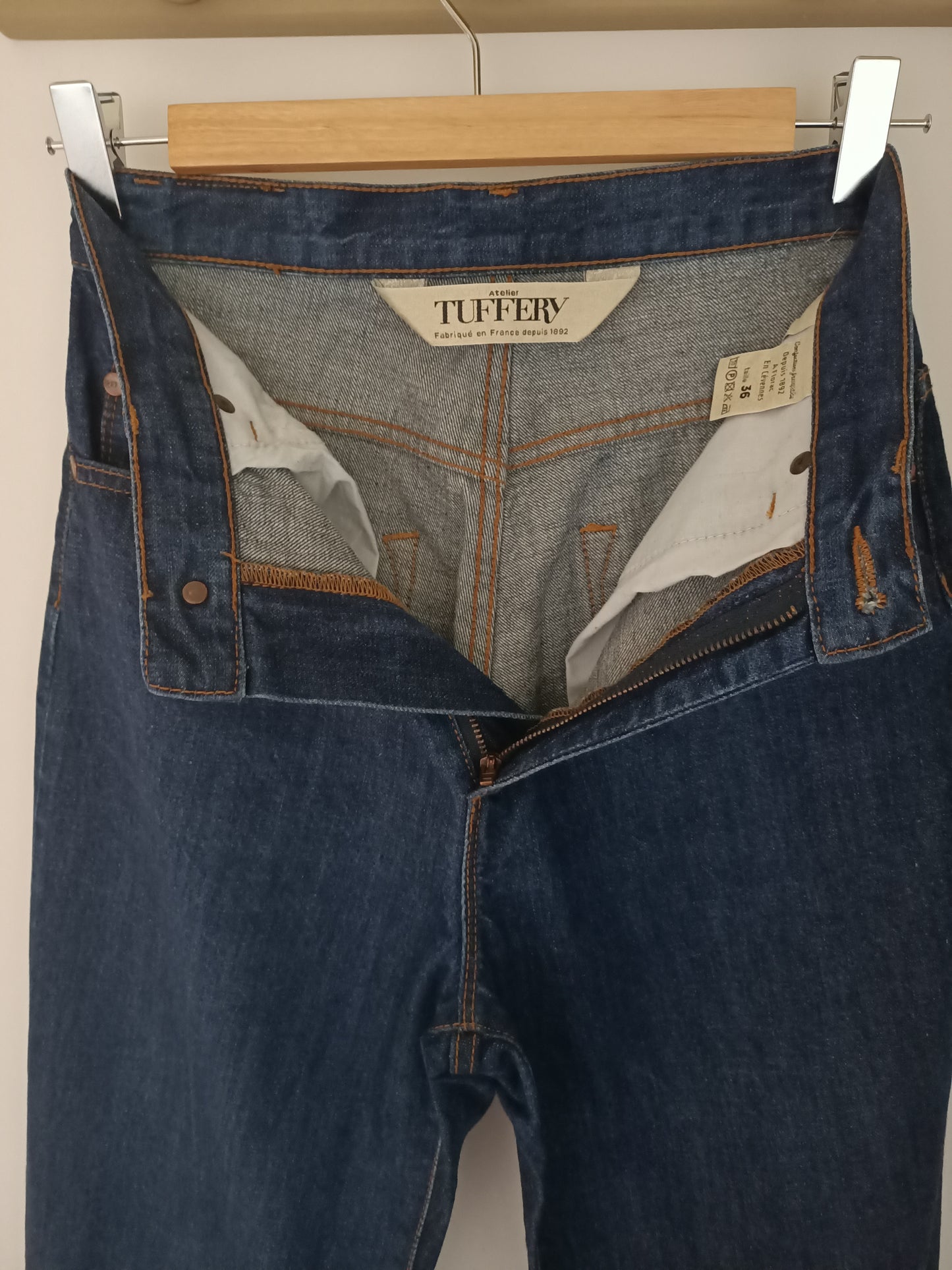Jean mom taille haute Coton Bio - Marthe