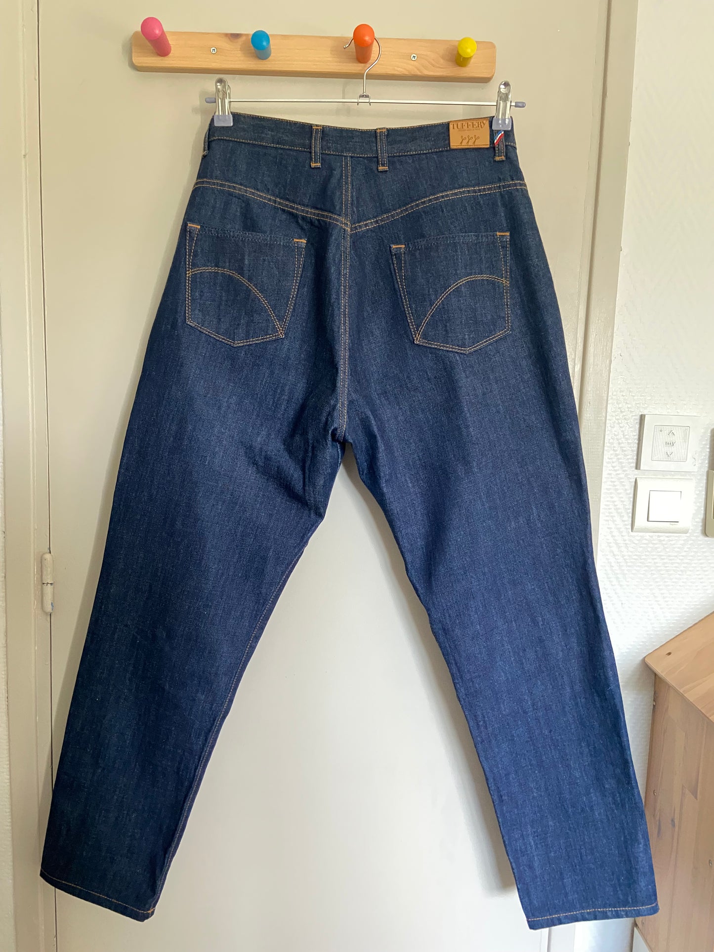 Jean mom taille haute Coton Bio - Marthe