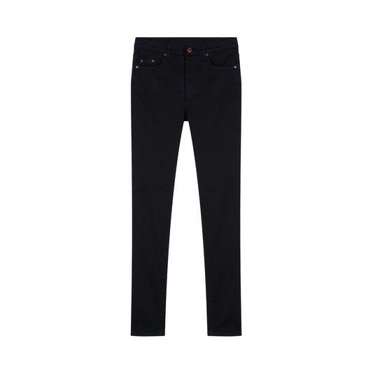Jean slim Taille Haute Noir – Marianne
