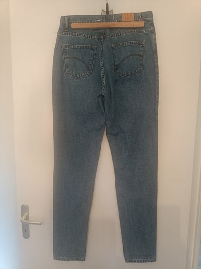 Jean mom taille haute Clair - Marthe