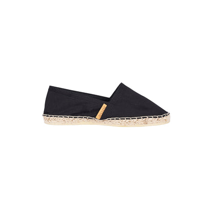 Espadrille unisexe en jean noir