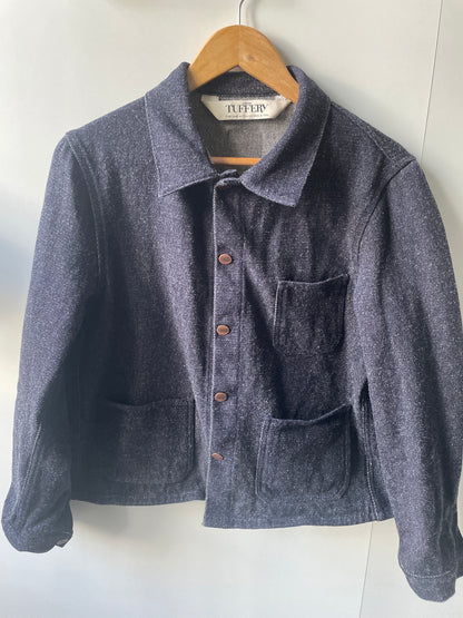 Veste en jean Laine Française - Méjean