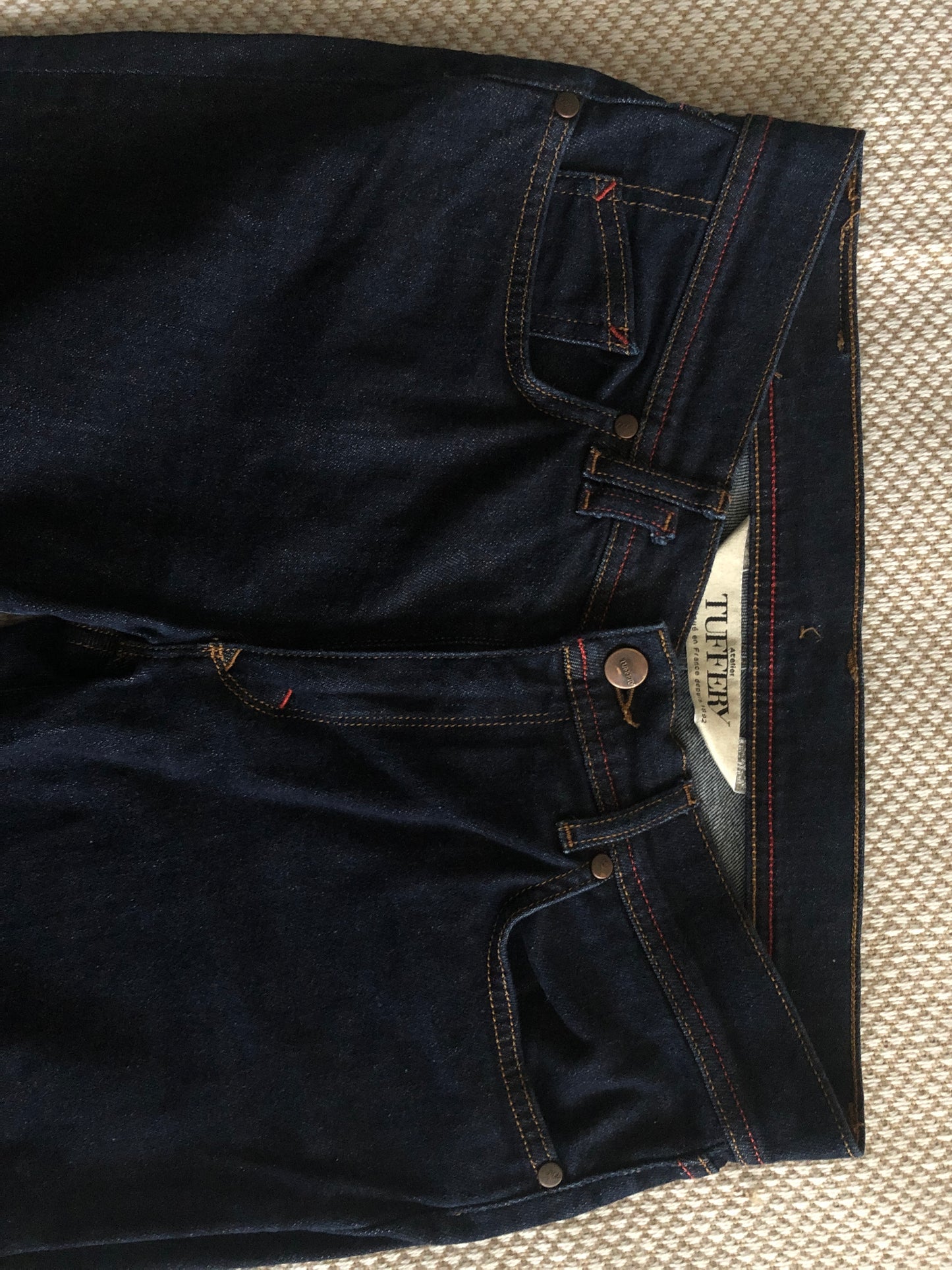 Jean slim taille standard Brut - Mathilde