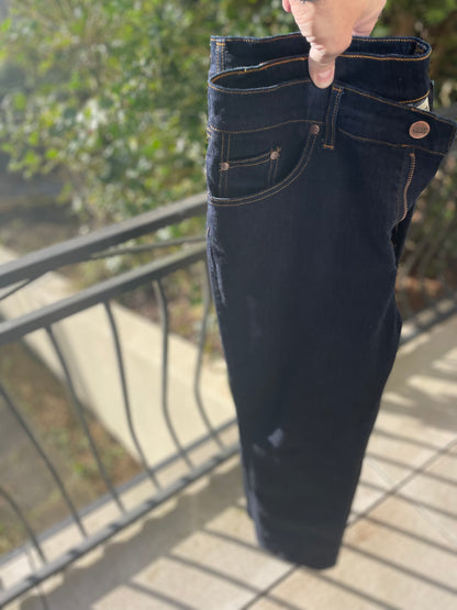 Jean droit taille haute Flex brut - Célestin