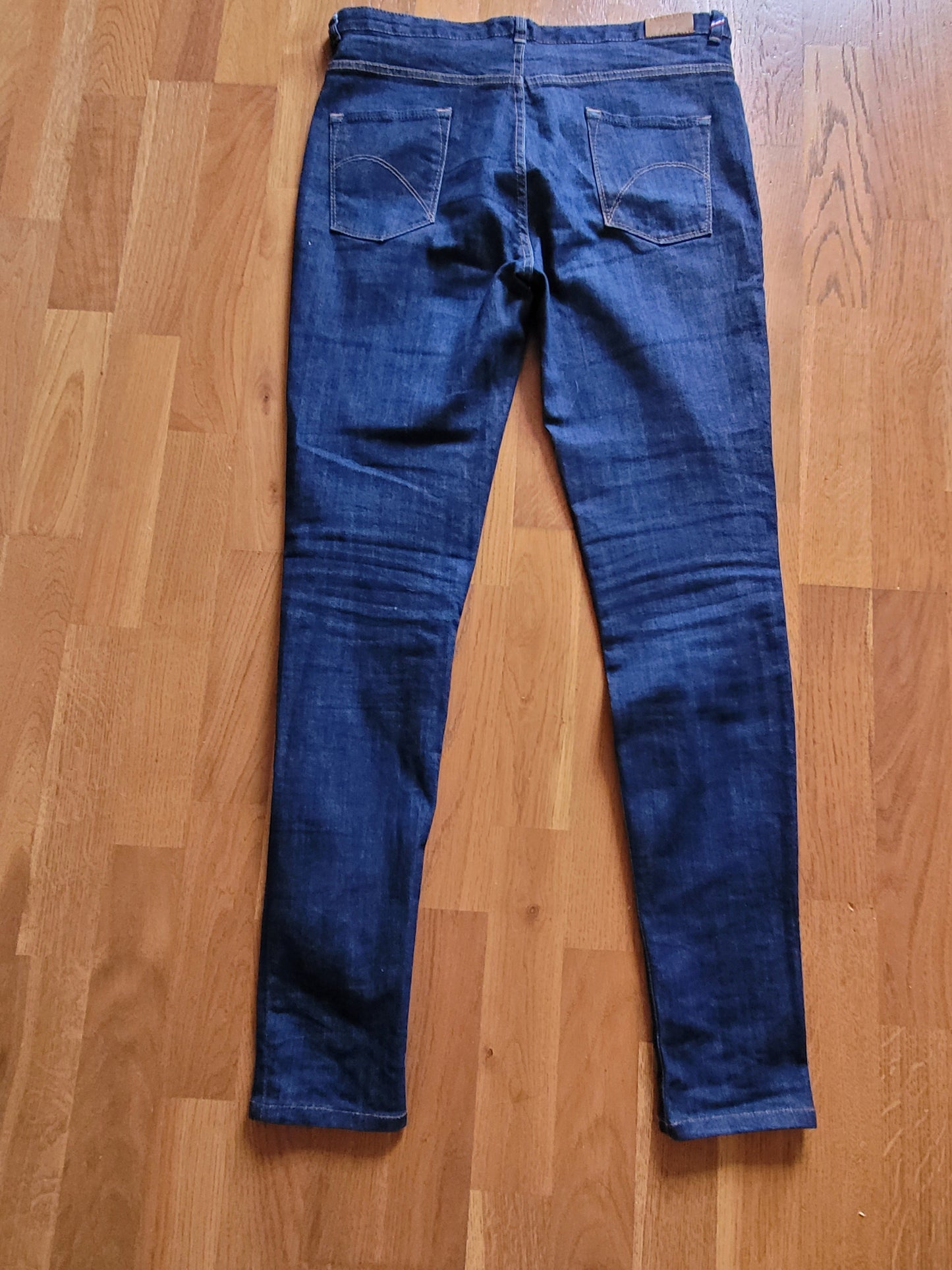 Jean slim taille haute Coton Bio - Marianne