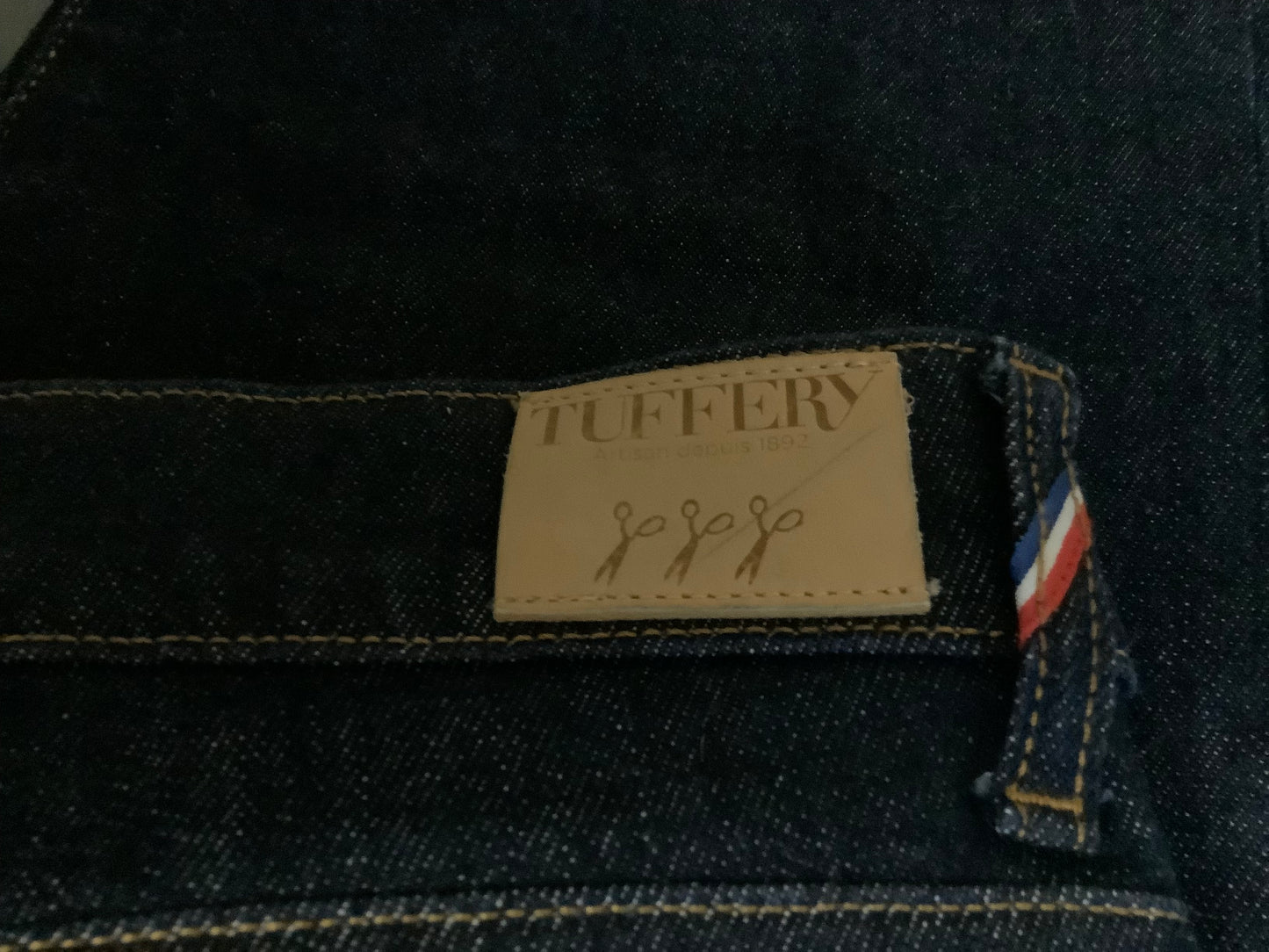 Jean droit taille haute Flex brut - Célestin