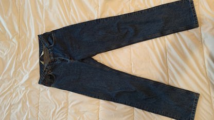Jean droit taille haute stonewashed - Apolline
