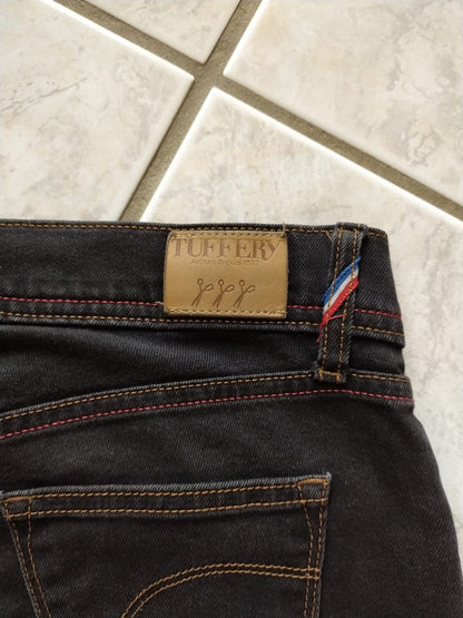 Jean slim taille standard Noir - Mathilde