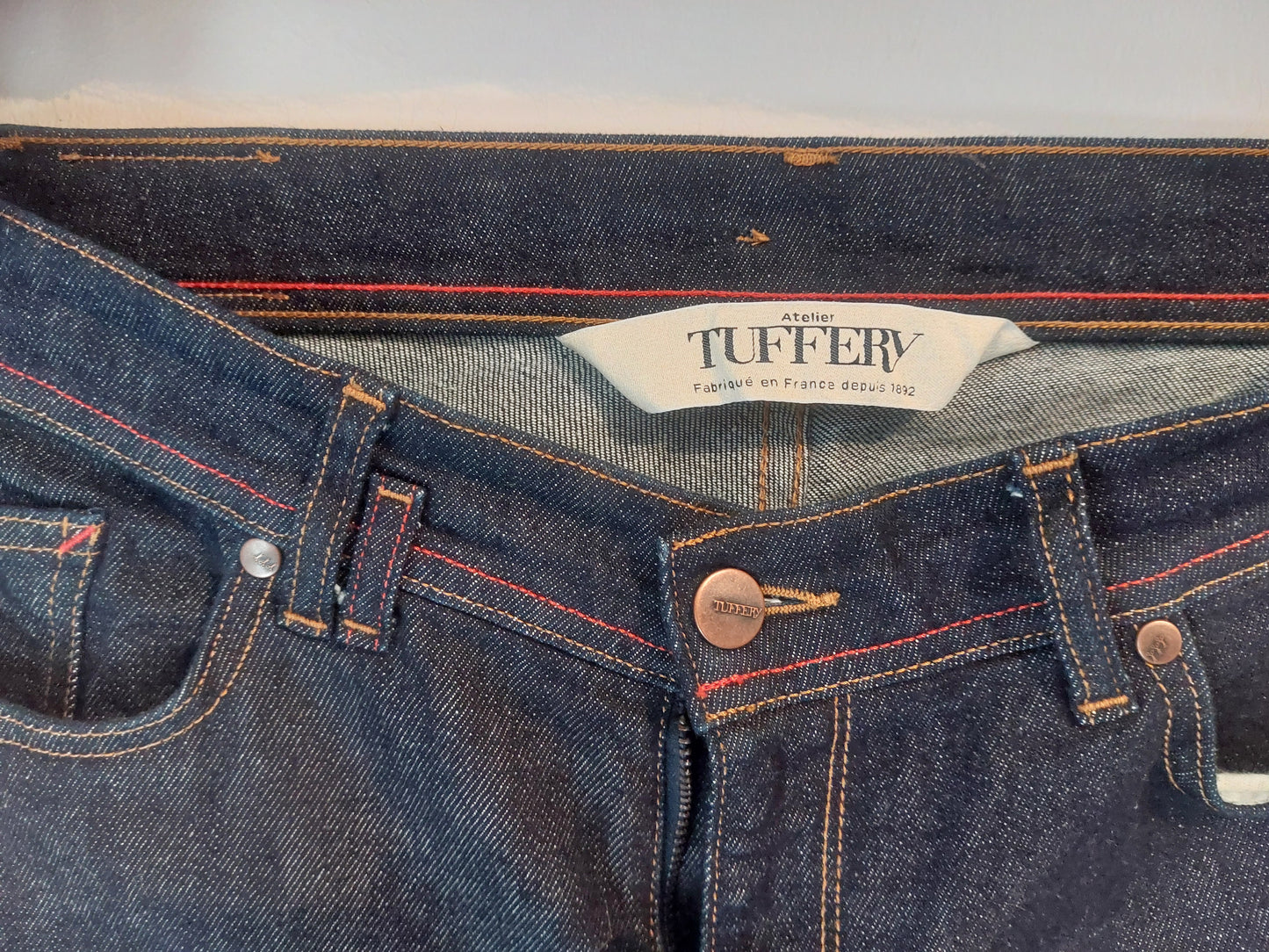 Jean slim taille standard Brut - Mathilde