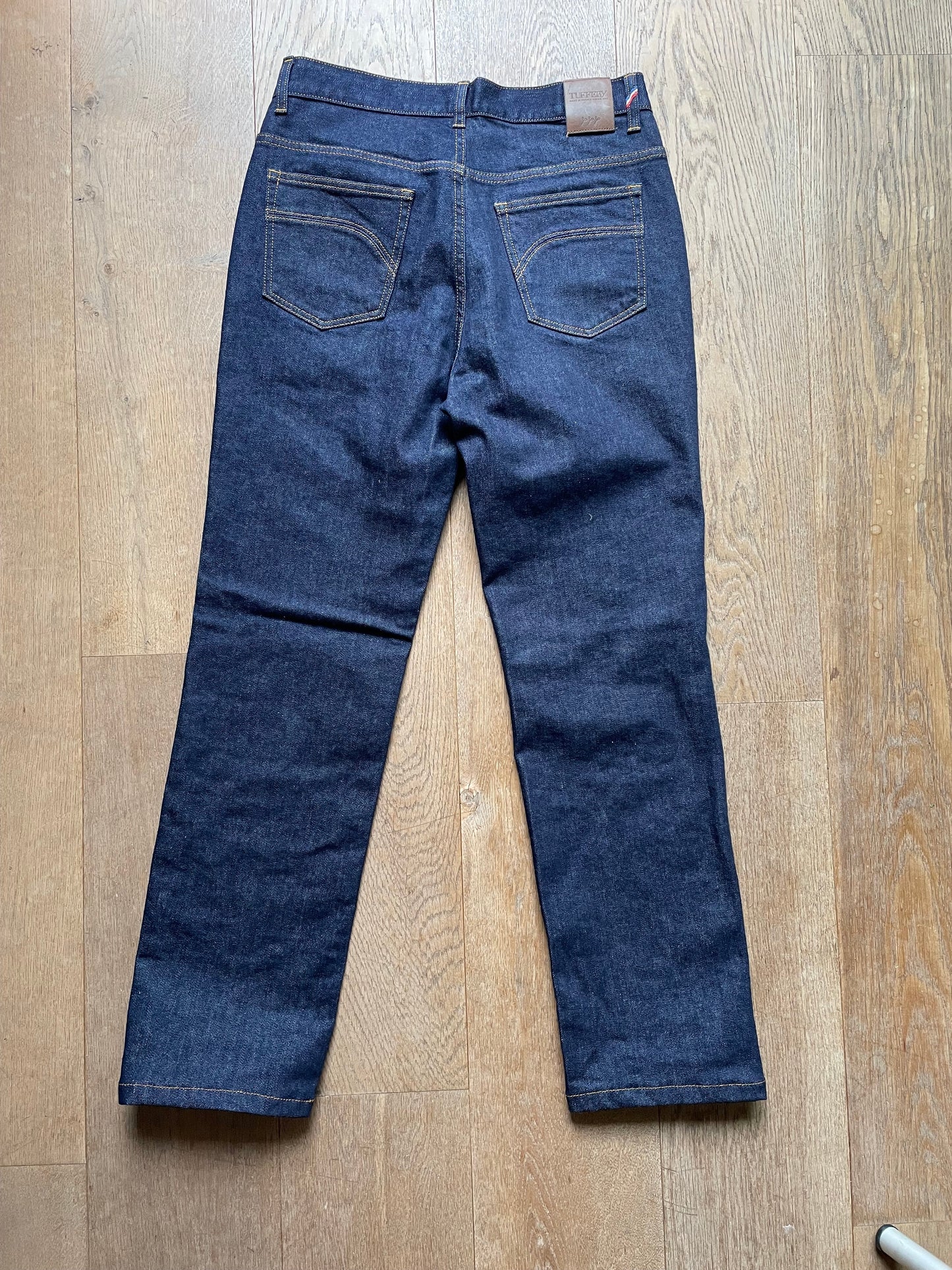 Jean droit taille haute Flex brut - Célestin